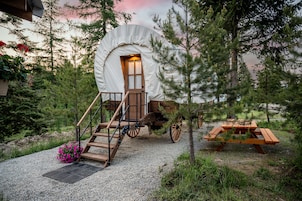 Fachada de la propiedad