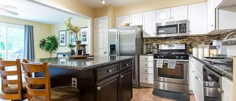 Dining tables, kitchen islands