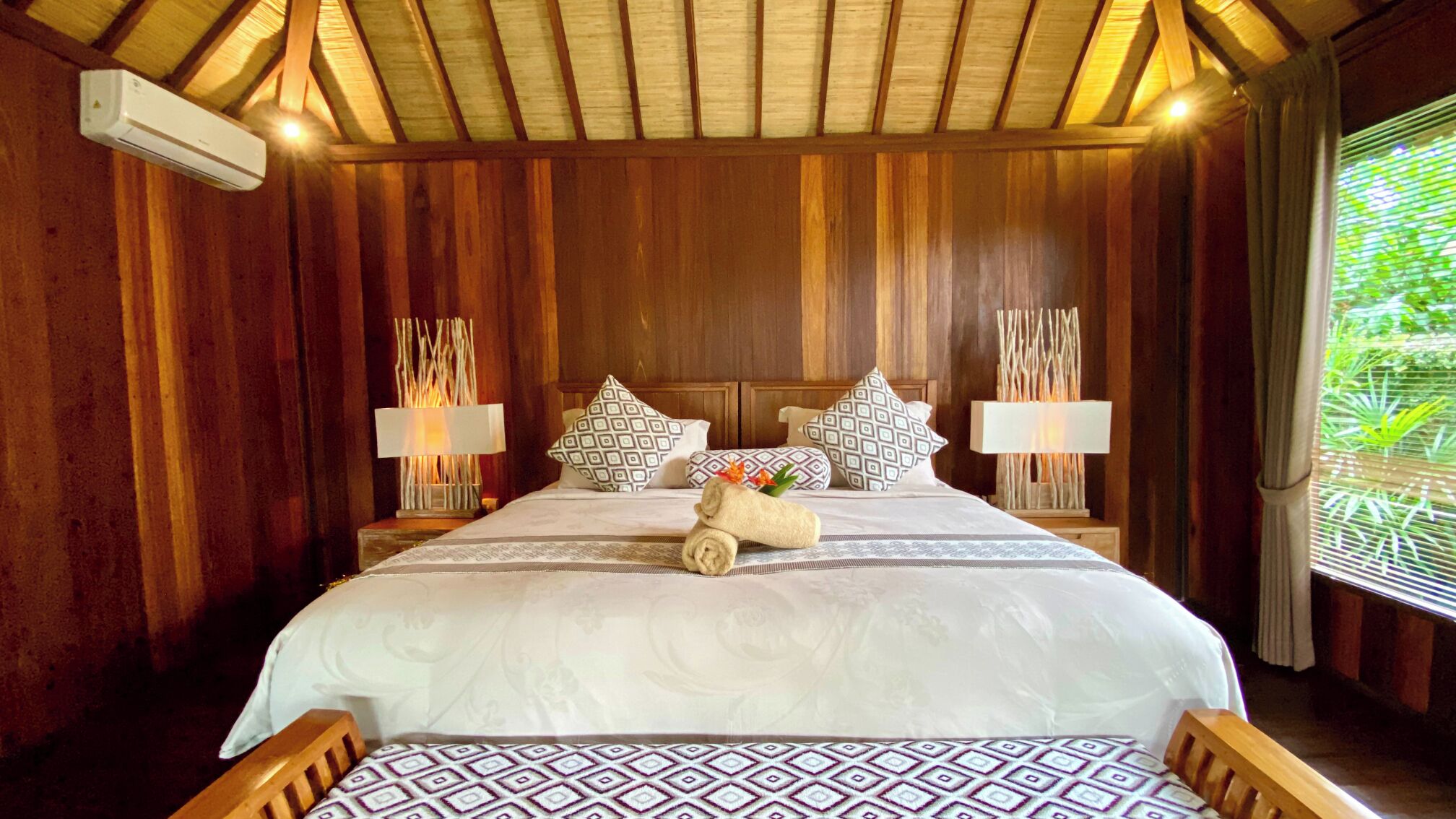 奢華別墅, 1 張加大雙人床, 私人泳池, 泳池景 | 1 間睡房、迷你吧、免費 Wi-Fi、床單