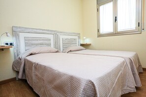 2 habitaciones, wifi gratis y ropa de cama