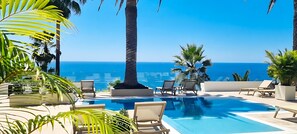 A heated pool - SAN MARCOS ,vistas al mar y terraza privada (Los Realejos)