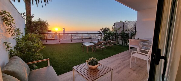 Property grounds - EL ANCÓN, vistas al mar con terraza y jardin priva (Los Realejos)
