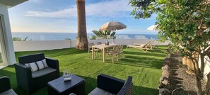 Outdoor dining - RAMBLA DE CASTRO, privacidad con vistas al mar y a (Los Realejos)