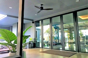 Interior entrance