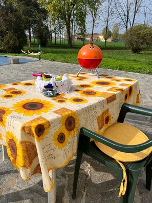 Opções para refeição ao ar livre