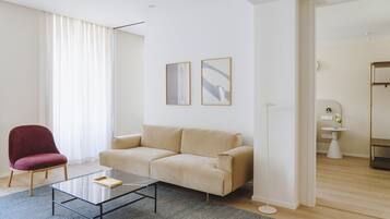 Departamento, 2 habitaciones | 3 habitaciones, ropa de cama de alta calidad y edredón