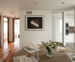 Apartment, 3 Bedrooms | Living area | Flat-screen TV - The Passage Apartments (San Sebastián)