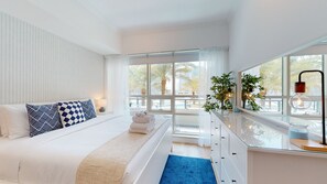 Deluxe-Apartment | 1 Schlafzimmer, Zimmersafe, laptopgeeigneter Arbeitsplatz