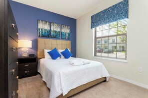 5 bedrooms, iron/ironing board, travel crib, WiFi