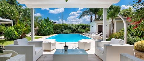 Seasonal outdoor pool