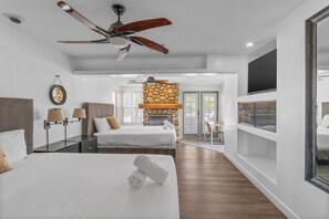 5 chambres, bureau, fer et planche à repasser, Wi-Fi gratuit