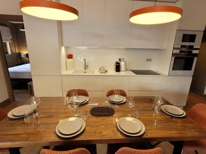 Dining - Bright apartment in resort center, 6 people (Les Gets)
