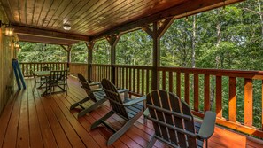 Cabin, 4 Bedrooms | Balcony - Blueberry Bliss by Escape to Blue Ridge (Morganton)