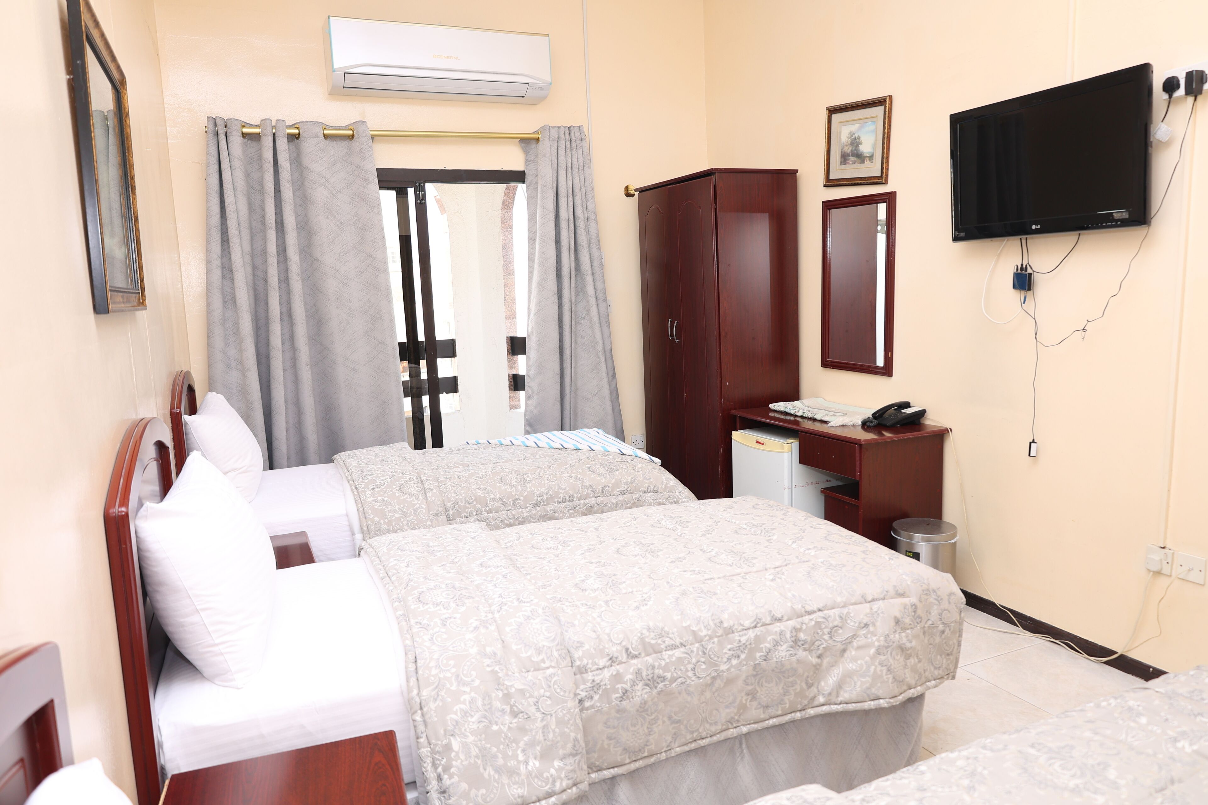 Chambre avec lits jumeaux