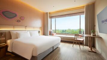 Deluxe Room, 1 Katil Raja (King) | 1 bilik tidur, peralatan tempat tidur premium, bar mini