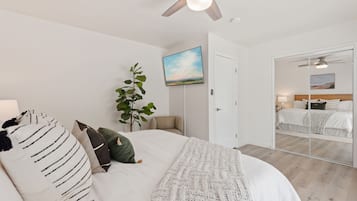 2 habitaciones, tabla de planchar con plancha y wifi gratis