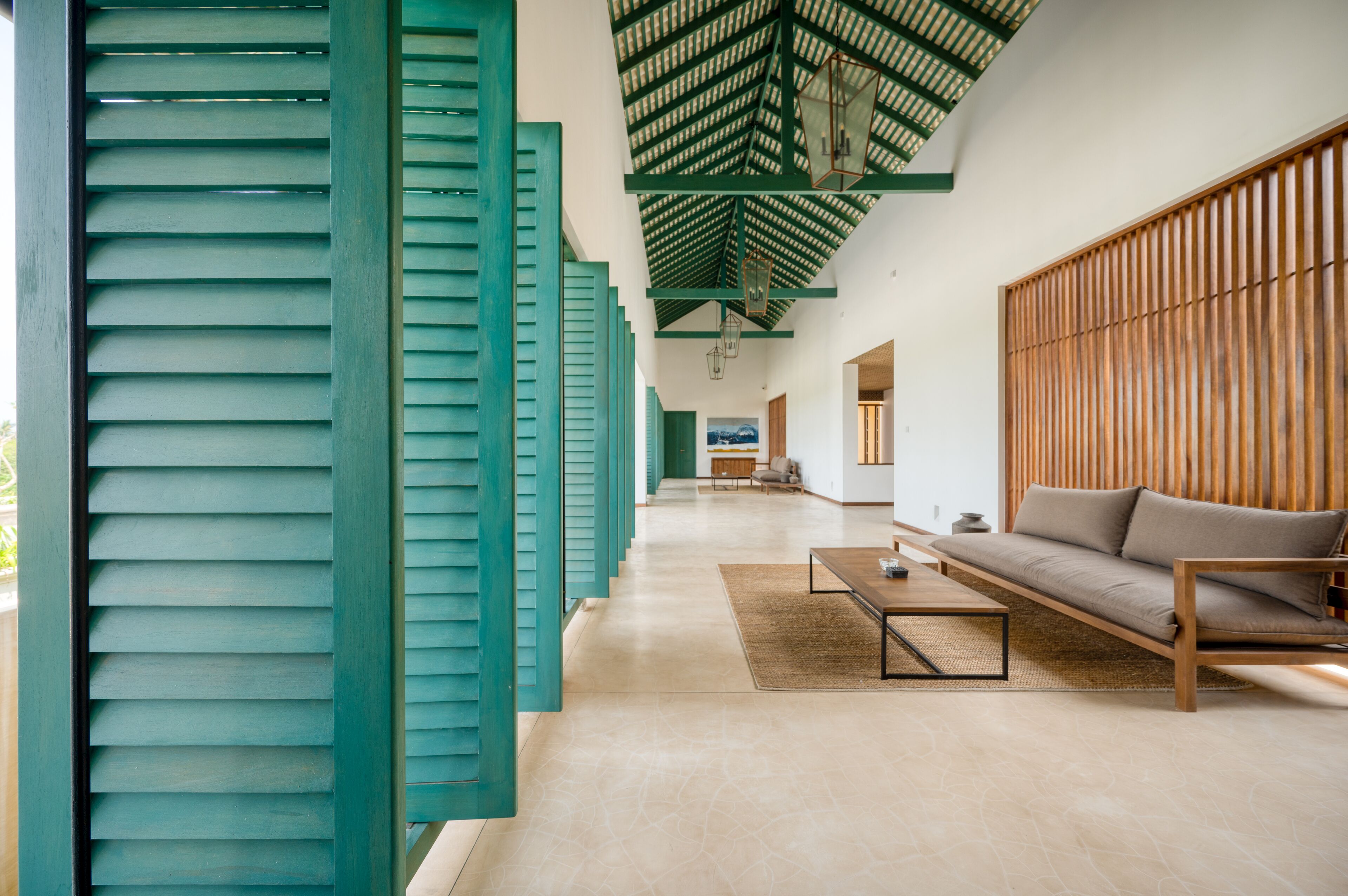 Sala de estar en el lobby