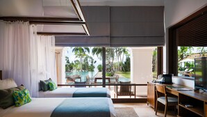 Garden Terrace Room | 埃及棉床單、高級寢具、迷你吧、客房內保險箱