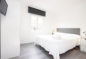 3 habitaciones, wifi gratis y ropa de cama 