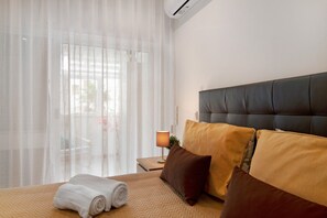 1 soveværelse, strygejern/strygebræt, gratis Wi-Fi, sengetøj