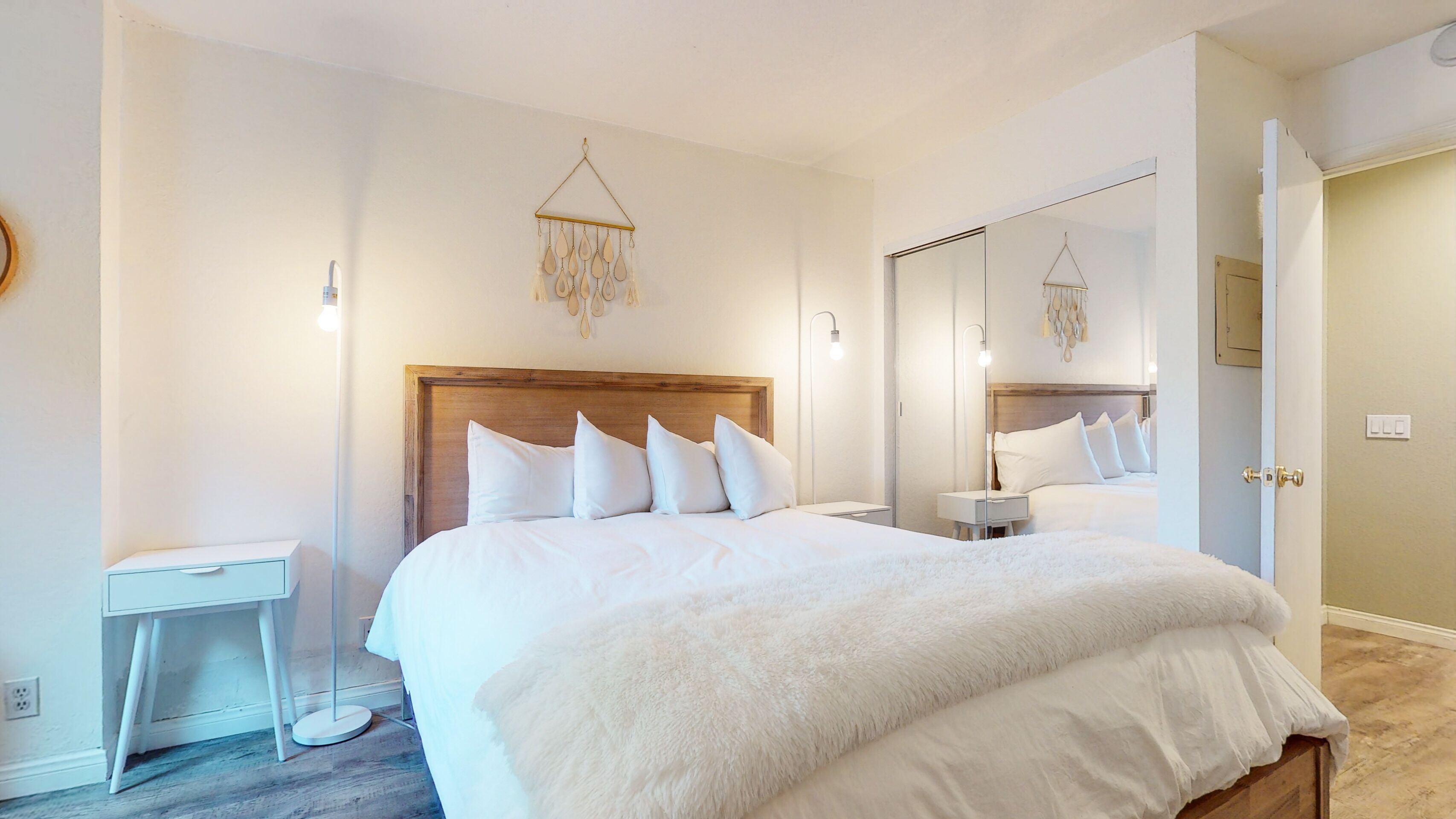 1 多间卧室、熨斗/熨衣板、免费 WiFi、床单