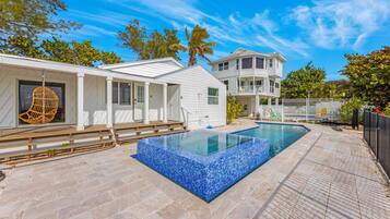 Una piscina climatizada