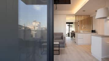 2 habitaciones, ropa de cama de alta calidad y escritorio