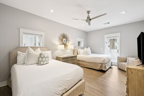 5 bedrooms, iron/ironing board, WiFi, bed sheets