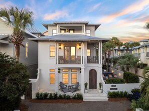 Exterior - Group Getaway Perfection: Just 50 Feet to the Sand w/Private Pool & Gulf Views (Seacrest Beach)