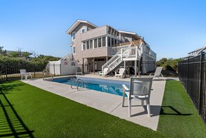 A heated pool - Serenity Shores: 125ft. to Beach | Private Pool (Southern Shores)