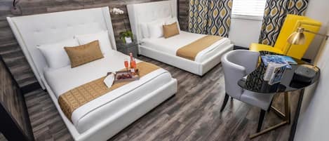 2 bedrooms, iron/ironing board, free WiFi, bed sheets