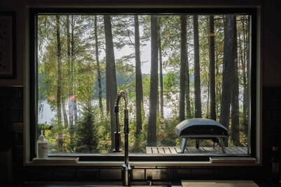 Villa Nabben - strong pines, lakeview and beach