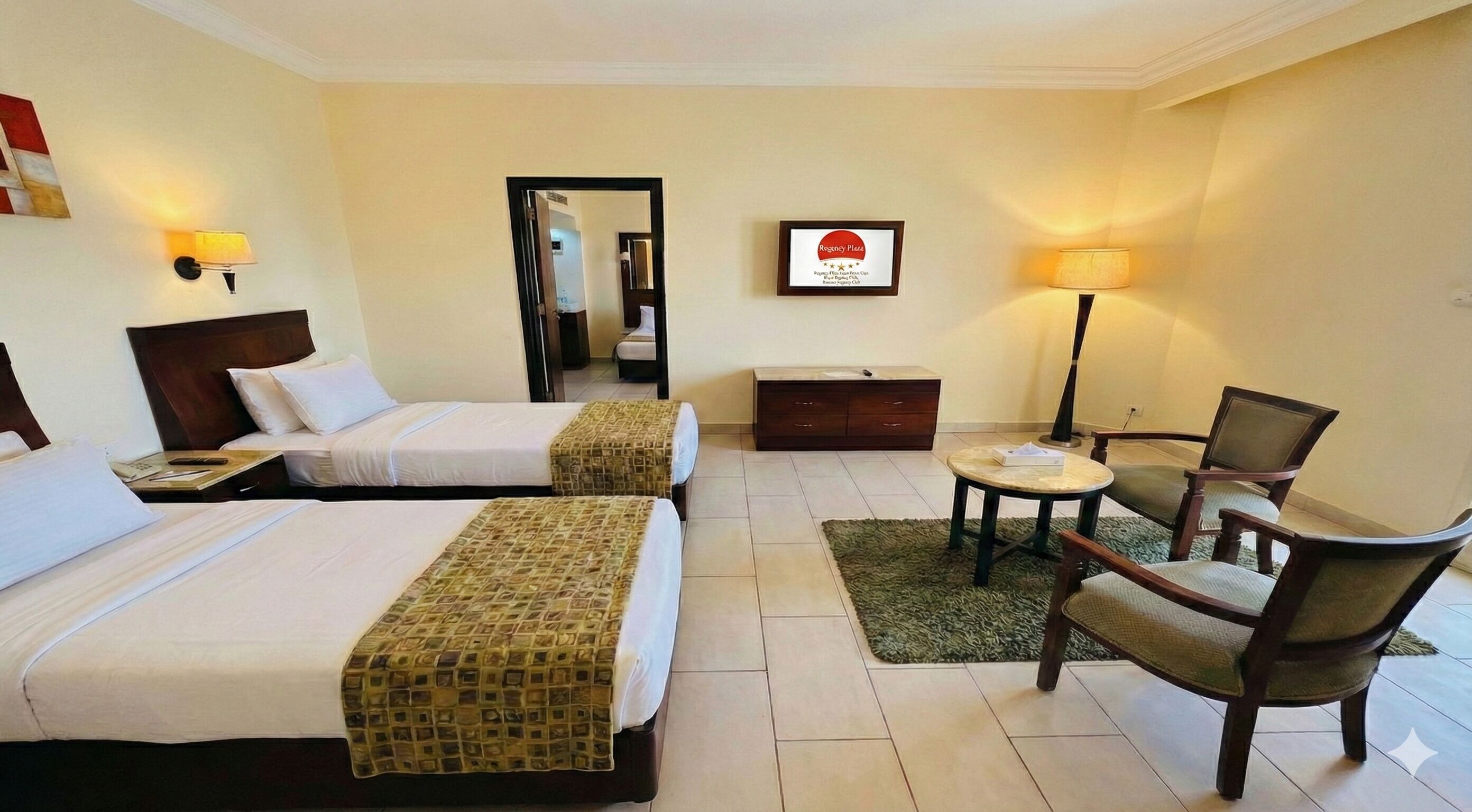 Chambre Familiale, 2 chambres, balcon