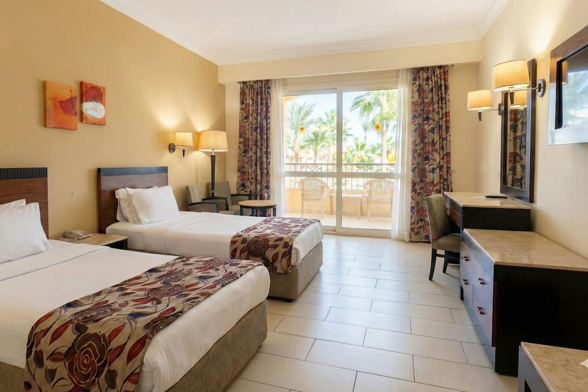 Chambre Double Standard, vue jardin