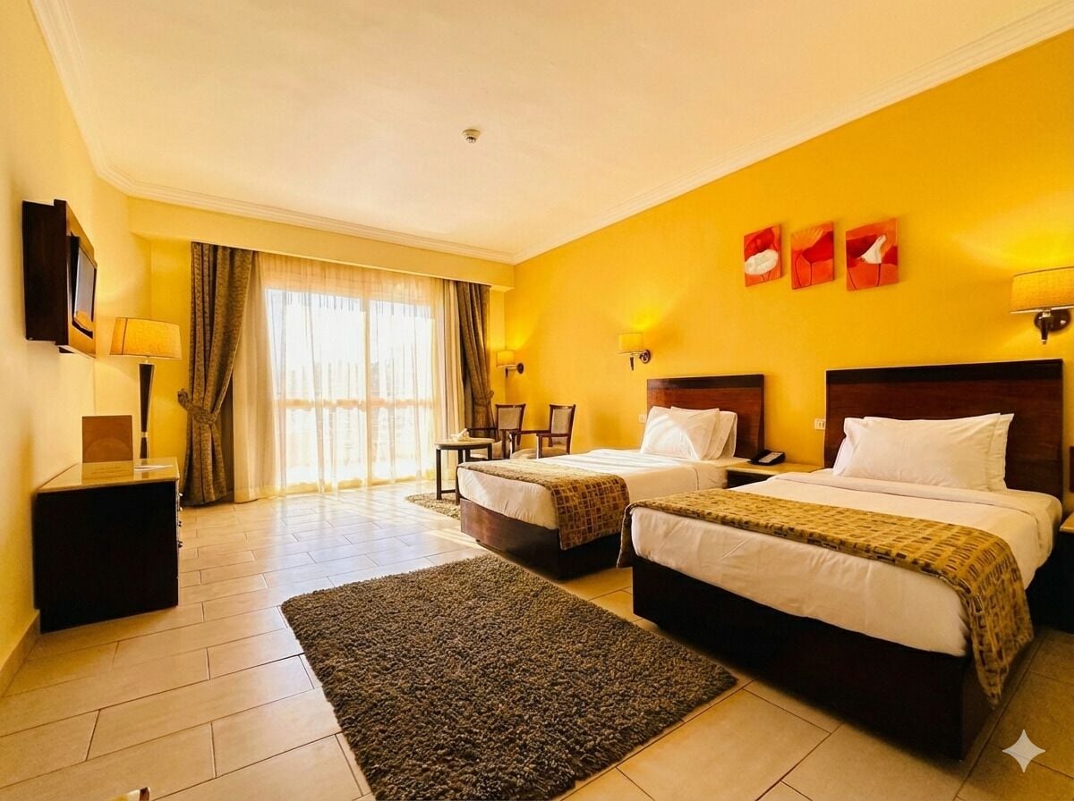 패밀리룸, 침실 2개, 발코니 | 저자극성 침구, 오리/거위털 이불, 미니바, 객실 내 금고