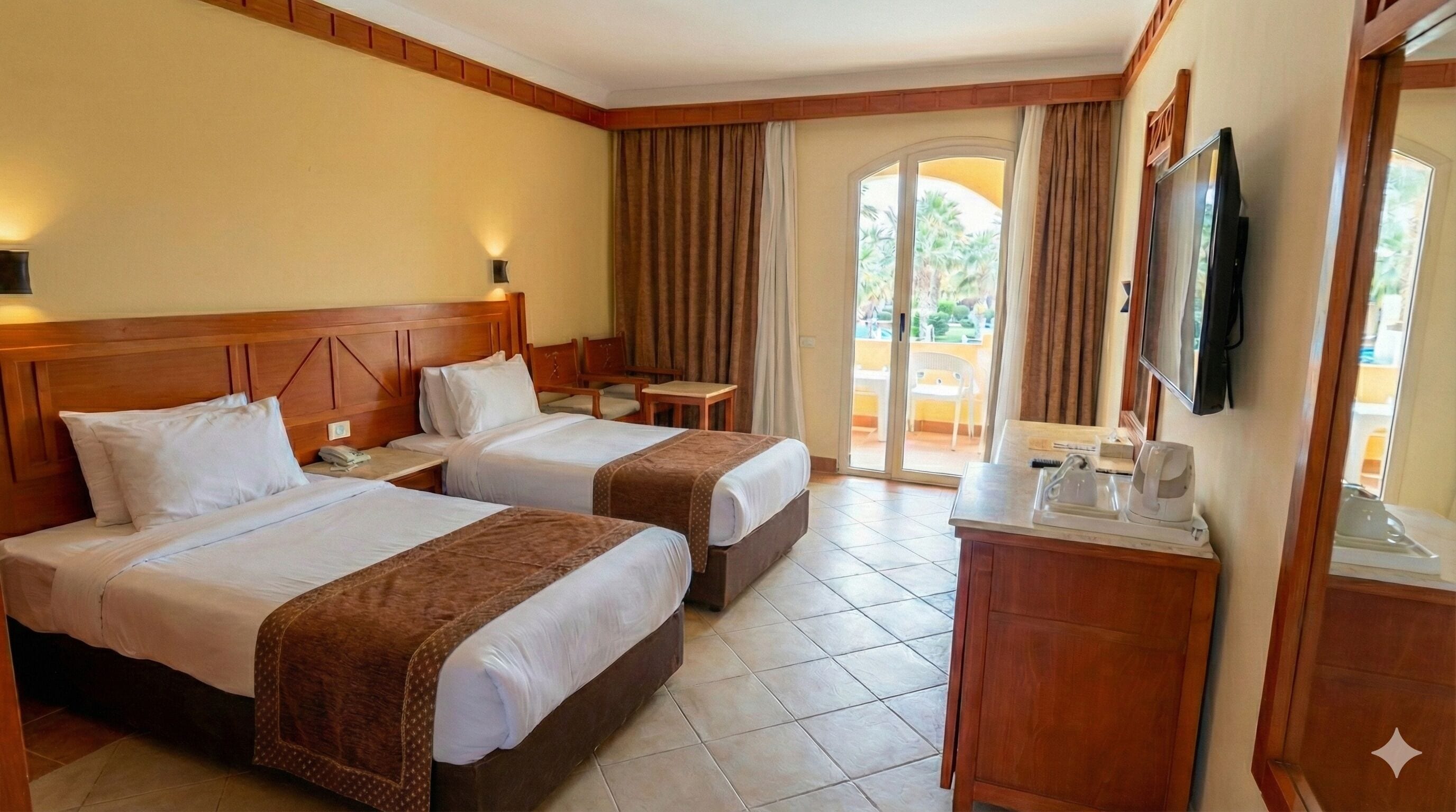 Chambre Lune de Miel | Literie hypoallergénique, couette en duvet d'oie, minibar