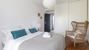 2 chambres, fer et planche Ă repasser, Wi-Fi gratuit, draps fournis