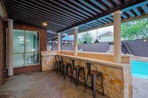 Pool - Prestigious 5BR/3.5B Home with Pool, Sauna, Game Room & Bar (Sachse)