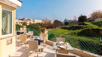 Terrasse sur le toit