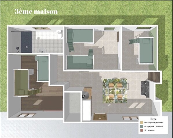 مخطط تصميم الطابق