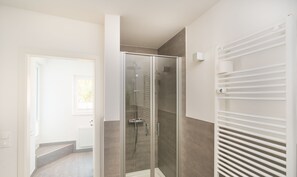 Shower, hair dryer