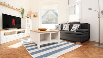 TV, DVD player, stereo