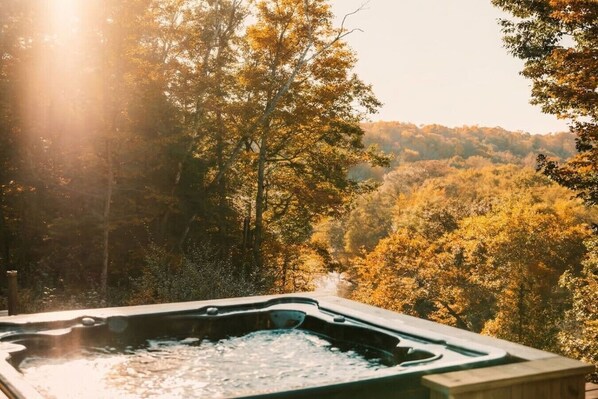 Baignoire à remous extérieure