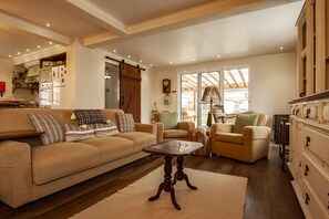 Televisión, chimenea