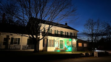 Front of property – evening/night