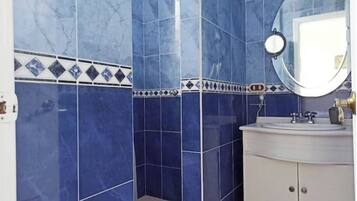 Towels, soap, toilet paper