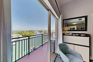 Interior - Lovely Water View Condo, Top Floor, Steps to Beach (Madeira Beach)