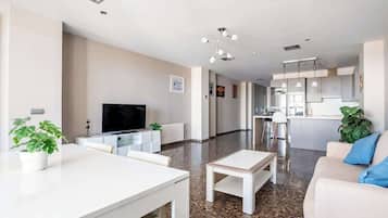 Smart TV, books, offices