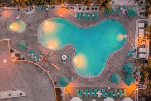 A heated pool - A Slice Of Paradise By The Sea (Treasure Island)