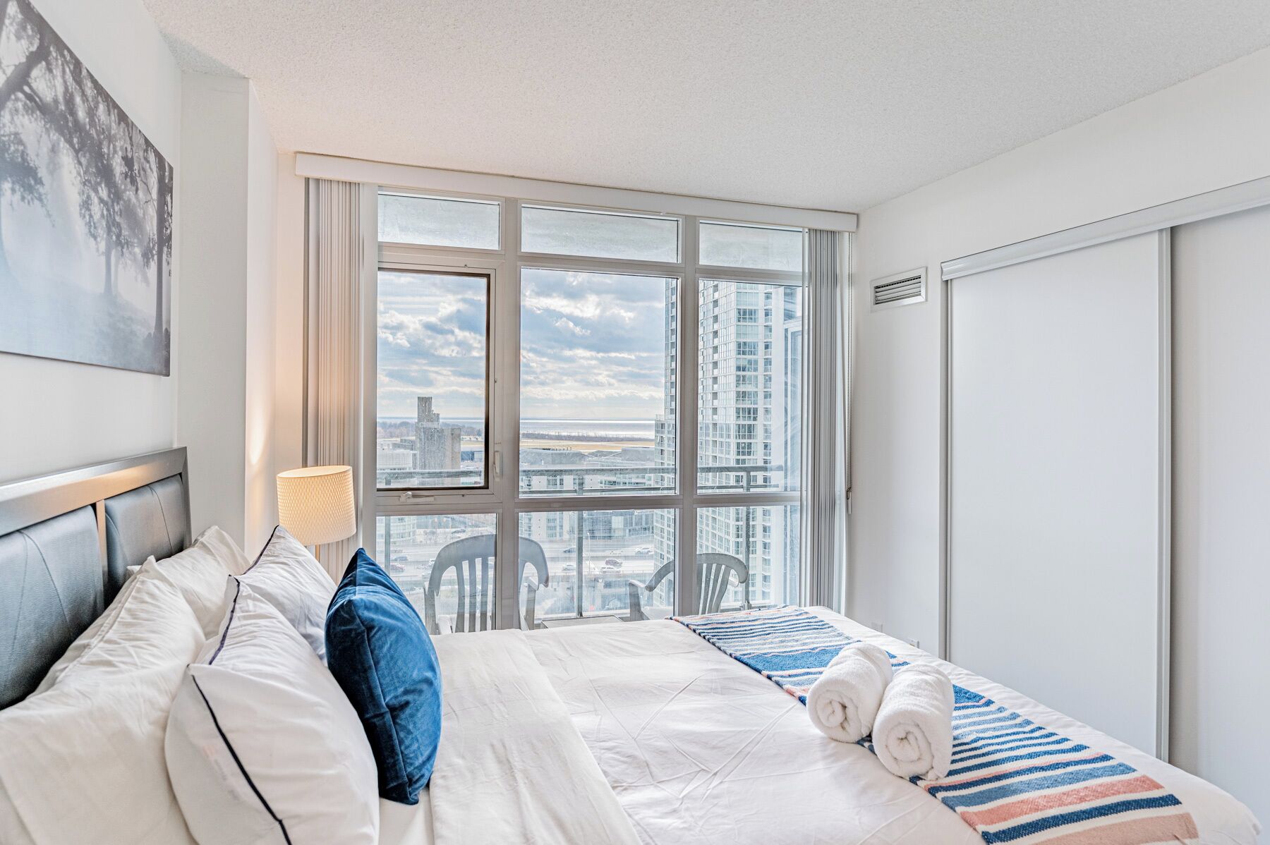 Egyptian cotton sheets, premium bedding, down duvets, memory-foam beds